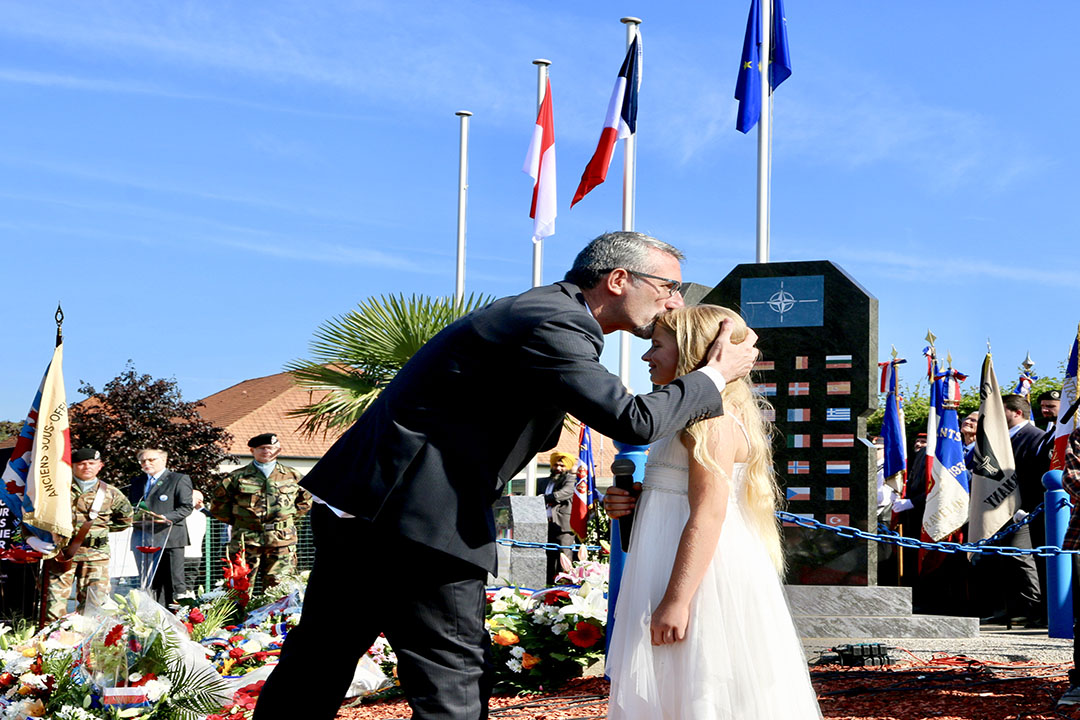 Le Président et la Chanteuse Aude